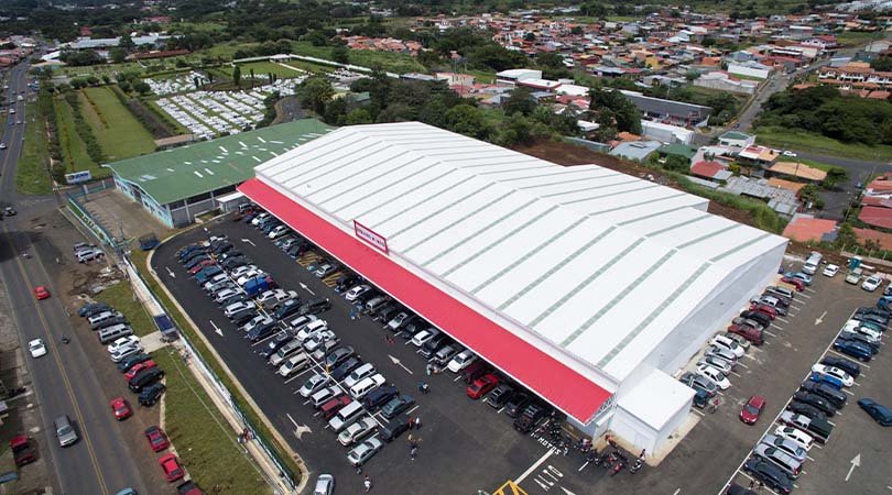 Steel Structure Building Prefab Warehouse Shed Design Supermarket ...