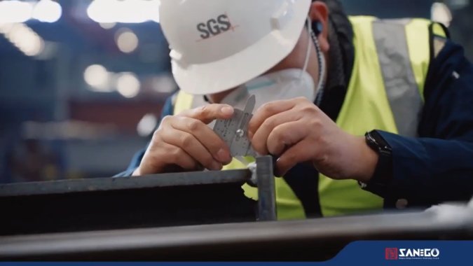 SANGO Steel Structure Production Process 